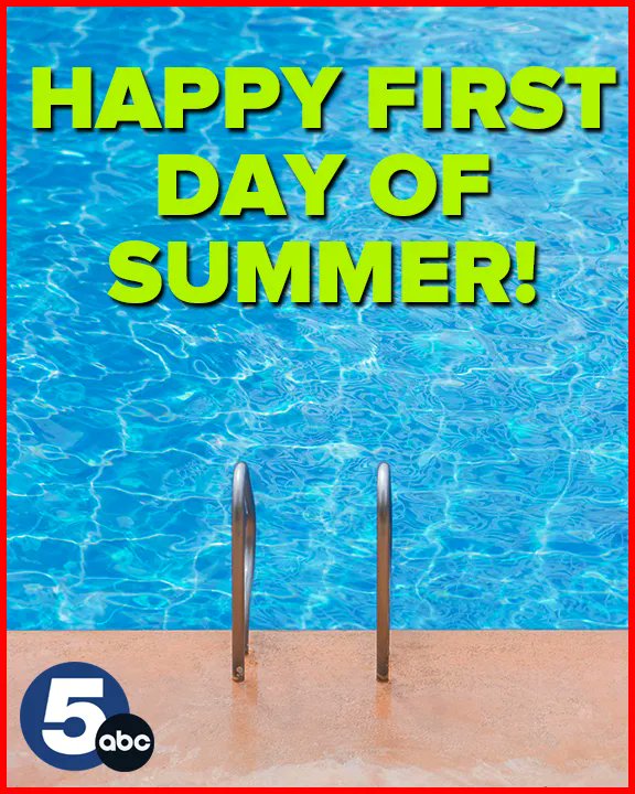 WEWS's tweet photo. It's officially summer! ☀️ 🙌 https://t.co/5jhTcvCTei
