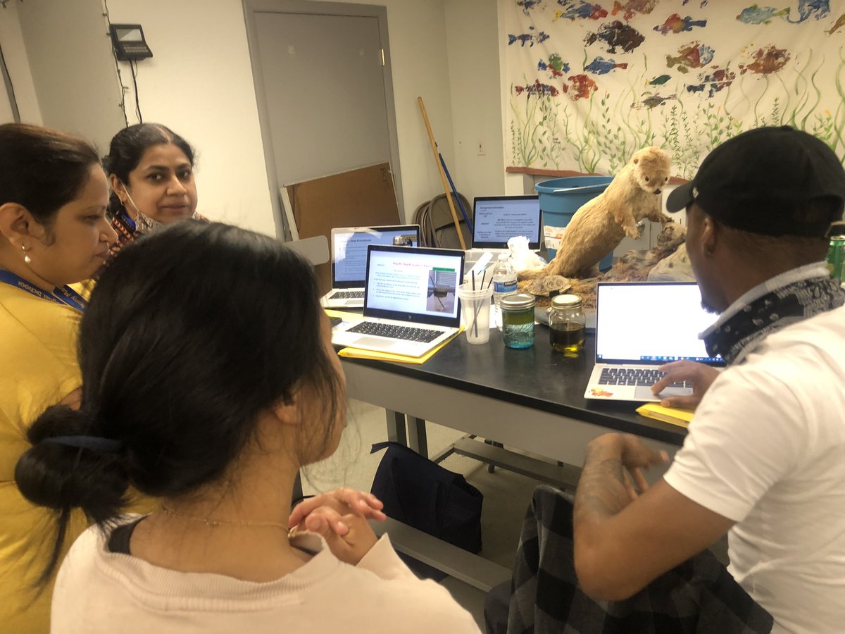 We have a great group of Ts this week and are off to a fantastic start with the MS #science institute!! <a href="/BCPSSci/">BCPS Science Office</a> <a href="/BaltCoPS/">Baltimore County Public Schools</a> #NGSS #inquiry #kidsdeserveit <a href="/kdellsci/">Katie Dell</a> <a href="/joebird1000/">Joe Davis</a>