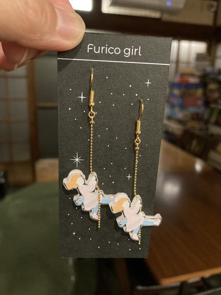 kiko_oekaki's tweet photo. クリエイターズマーケット名古屋2022.6/25ピアスも販売します！『Furico girl』ゆらゆらかわいいよ！
【企画・制作】@dessart_spoon
@dessart_print https://t.co/tG67upGlFk