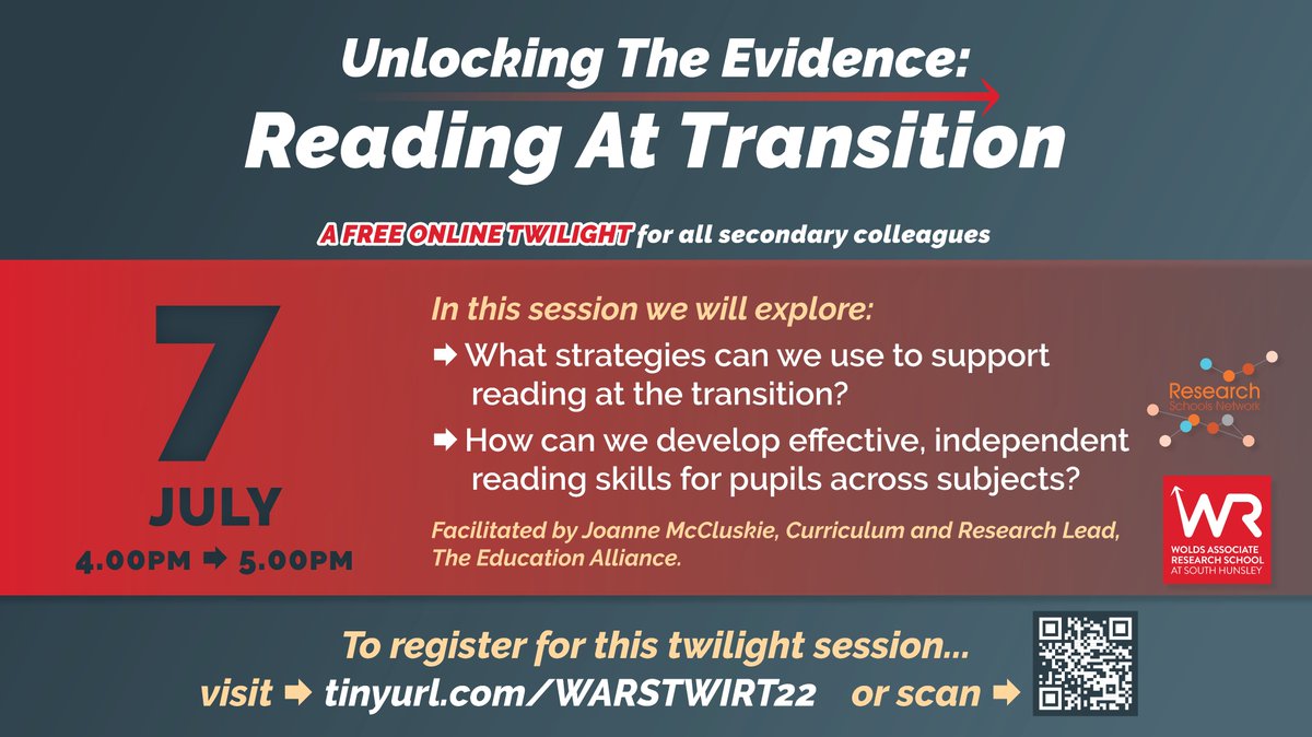 Wolds Associate Research School tweet media