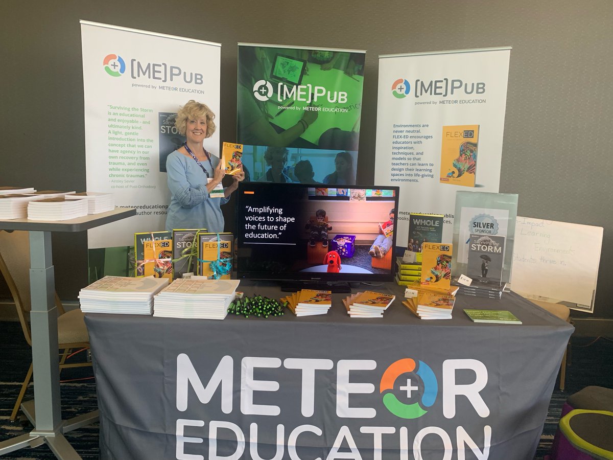 MeteorPub's tweet image. Great first day of @LearnTexas #LFTX22 
Did you see @AlmerKelly breakout session "FlexEd: Creating high-impact learning environments students thrive in." Let us know in the comments below.