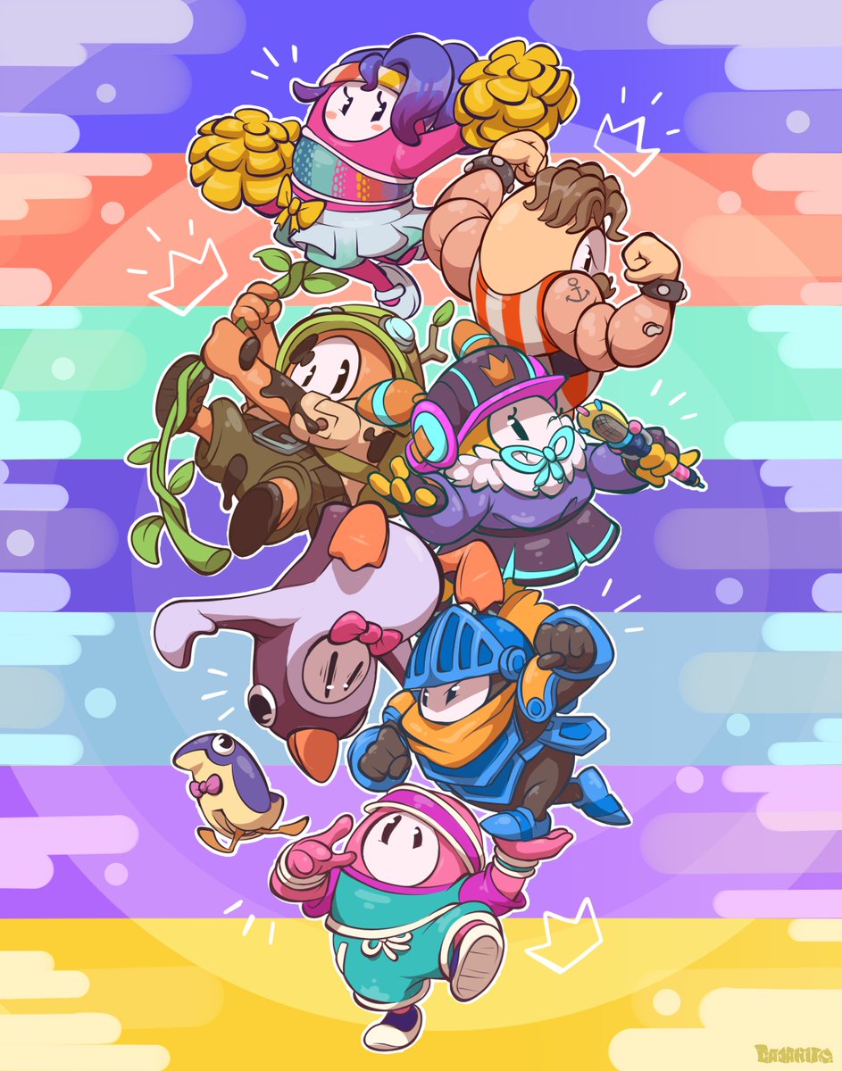 Seven Stupendous Seasons of silliness! 💛
<a href="/FallGuysGame/">Fall Guys</a> is finally, FINALLY BACK! 🫘