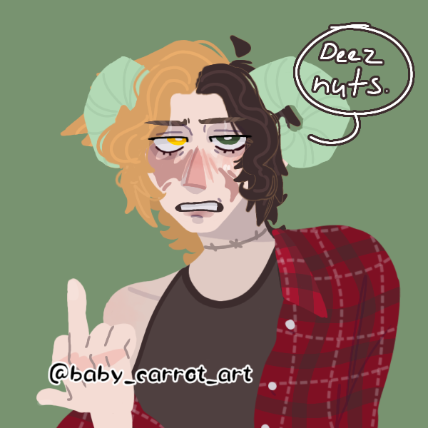 Gargl_'s tweet photo. i’m holding a fanart contest ! why? i’m bored !
you have until the end of june 
three of them are picrews and the bottom left is by @/BerriiArts
images to use for reference : https://t.co/COlJrSMzxX