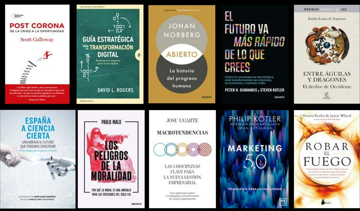 El próximo martes 28 de junio celebraremos la entrega de premios #KnowSquare al mejor libro de empresa de 2021. Tras un laborioso trabajo de selección de entre 80 títulos, hemos seleccionado estos 10. La ceremonia de entrega se puede seguir online. knowsquare.es