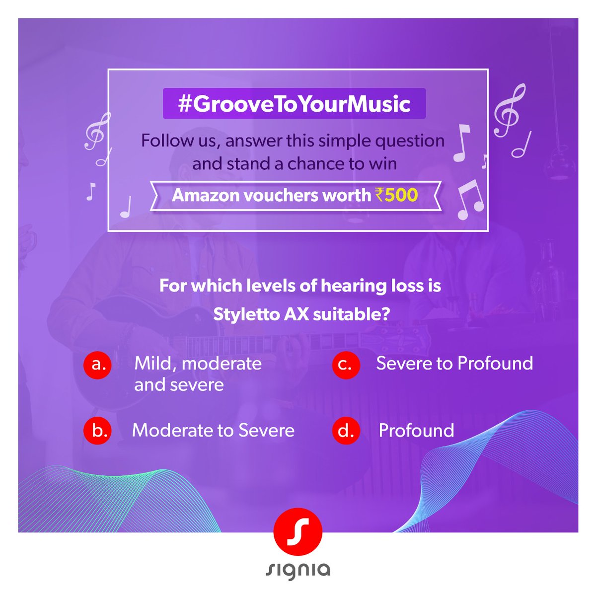 IndiaSignia's tweet photo. Participate now and win Amazon voucher worth Rs. 500
Just follow these steps:- 
1. Follow us
2. Tag 2 friends and ask them to participate
3. Post the correct answer in the comment section.
And you could be one of the lucky winners!

#SigniaIndia #BeBrilliant #OutstandingSpeech https://t.co/RNDpapkIXJ