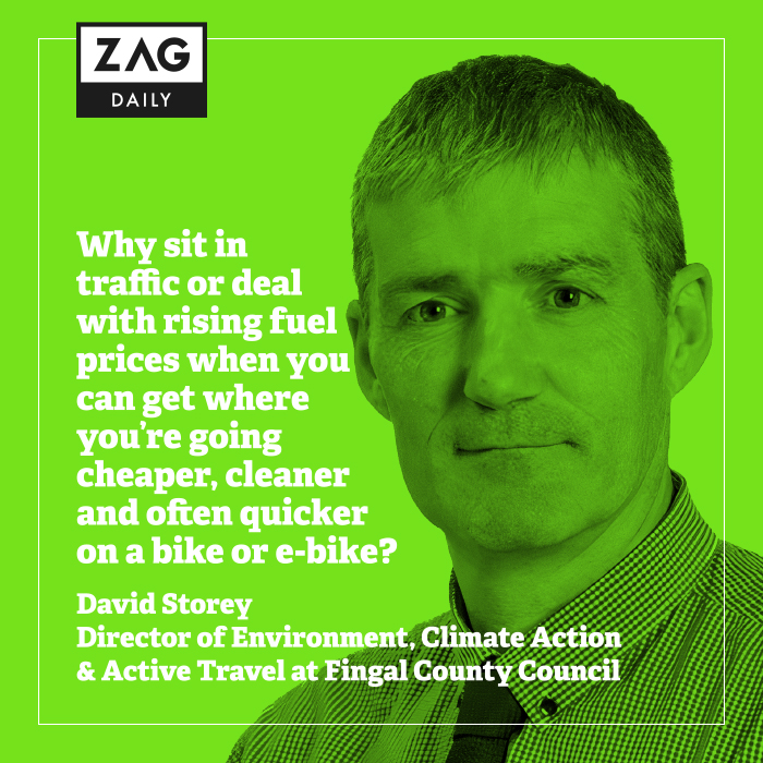 ZagDaily's tweet image. .@tier_mobility launch its first full scale e-bike scheme in Ireland with an initial 100 bikes and prospects to launch another 300.

Read More:  bit.ly/3zSlW8H

#ZagOnDeck