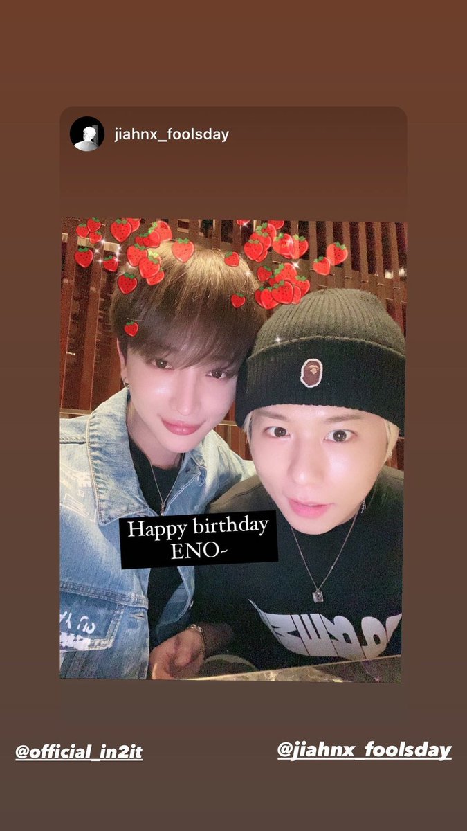 YD_Jiahnthus's tweet photo. YEEYYY MY ENOJI 🥳😭🥳😭

 been a long time 🥺🥺💙🖤
#HAPPY_INHO_DAY #HAPPYENODAY https://t.co/XBuKU8Rm3X
