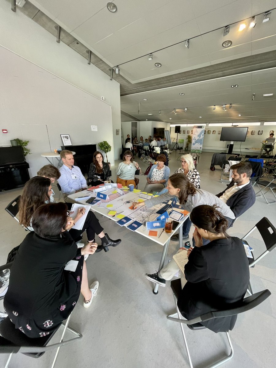 💡 Afternoon workshop hosted by <a href="/EATforum/">EAT</a> on the state of Food Policy development in each <a href="/food_trails/">Food Trails</a> partner city.

Using the CO-CREATE Dialogue Forum many ideas for overcoming challenges came up. Great tool! 

#EuFoodCities