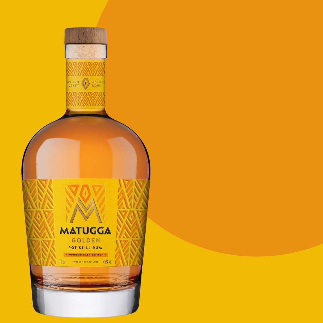 matuggarum's tweet image. Are you ready for a Golden Summer? 
 
Make it magnificent with our smoky and fruity Matugga Golden. Handcrafted in Scotland with love, care, and a healthy dash of African exuberance. 

Order your bottle now.
bit.ly/3HFuEcn

#wearematugga #goldenrum #scottishrum