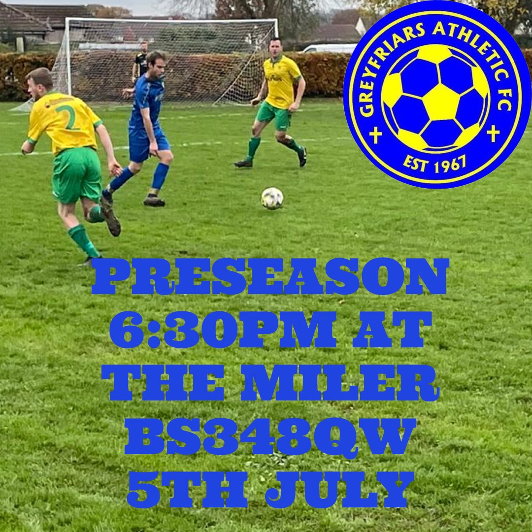 greyfriarsafc's tweet image. NEW PLAYERS WELCOME