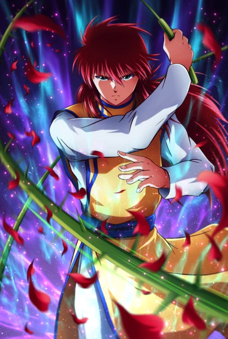 蔵馬
#幽遊白書
#幽白 