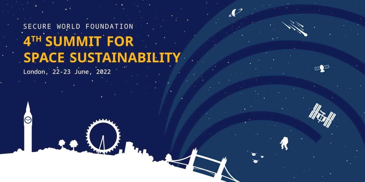 Are you heading to #4thSummitforSpaceSustainability 22nd- 23rd June? Catch-up with our CEO Steve Lee and Head of Sales Arun Arumugam who will be at <a href="/sciencemuseum/">Science Museum</a>. 

Find out more: swfsummit.org

#SWFSummit22