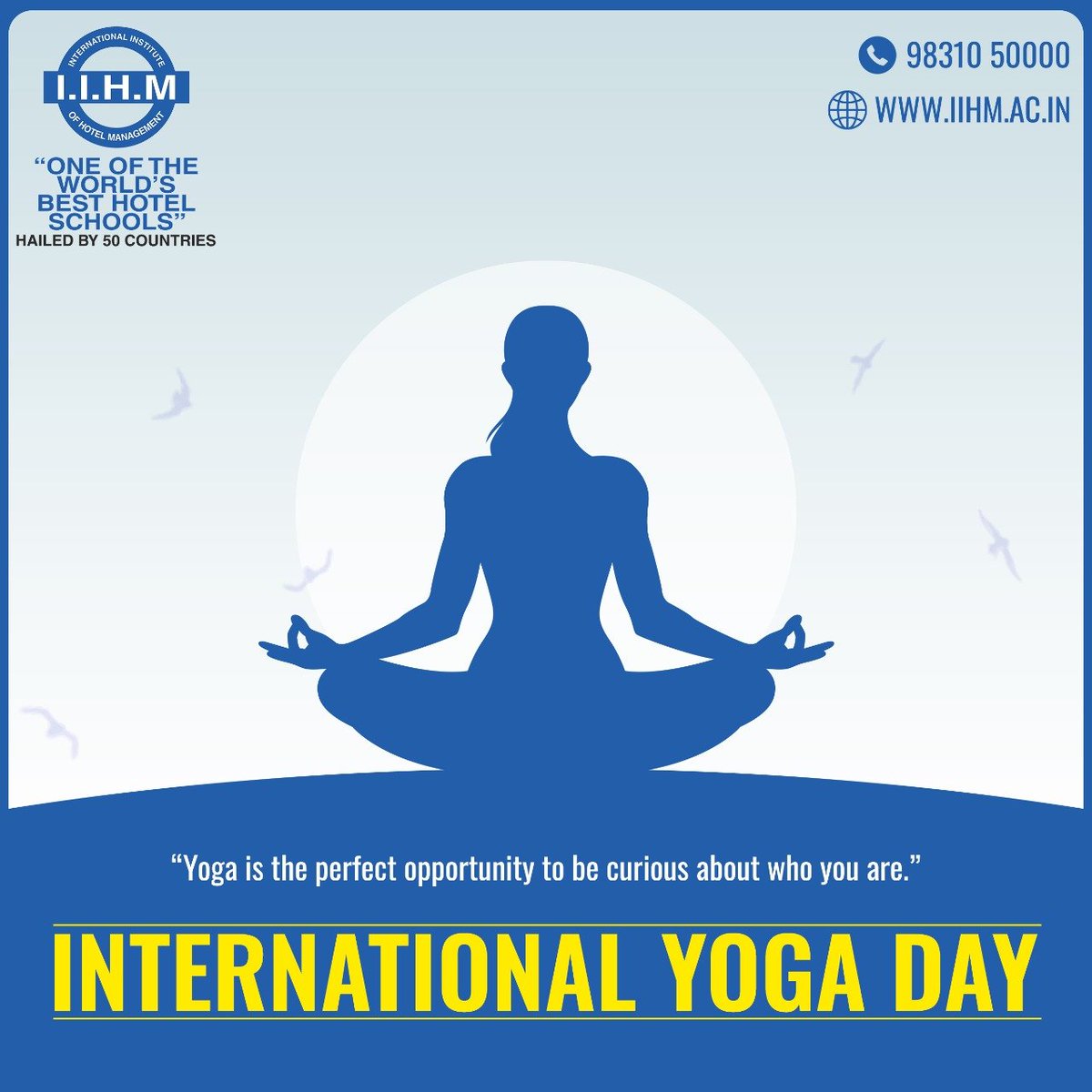 "Yoga is the Perfect Oppurtunity to be Curious about who You are".

INTERNATIONAL YOGA DAY

#internationalyogaday #yoga #yogaday #yogapractice  #yogalife #yogaeverydamnday #meditation #yogaeverywhere #fitness #india #yogaeveryday  #worldyogaday  #health  #nature #wellness #asana