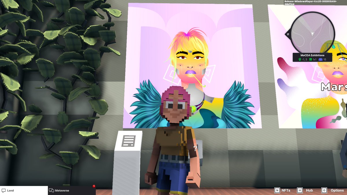 selsie_play's tweet photo. @TheSandboxGame @worldofwomennft I just participated in the #TheSandbox weekly contest for a chance to win 200 mSAND! I found the art piece, check out my screenshot below!
👇 https://t.co/iLRAyTB4j0