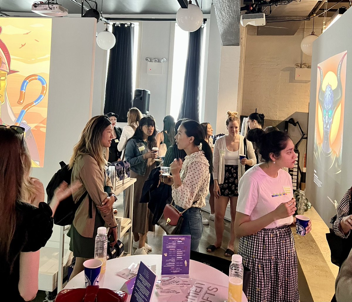 We are kicking off the Stardust Gallery with <a href="/womeninnfts/">Women in NFTs</a> for #NFTNYC22.