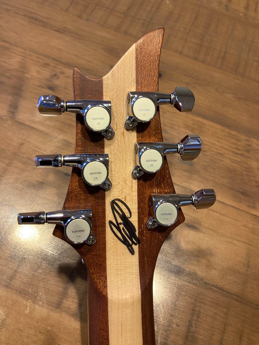 このギターは一番のお気に入り🎸

なんせ買った時にdaitaさんが弾いてくれて、オレのよりいいよって言ってくれたんです😳一生忘れません❗️

しかもサインまで😭

てな訳で皆様お久しぶりです😆♪