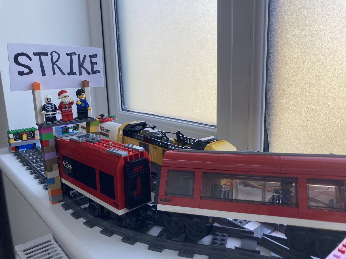 Trains are wrecked today