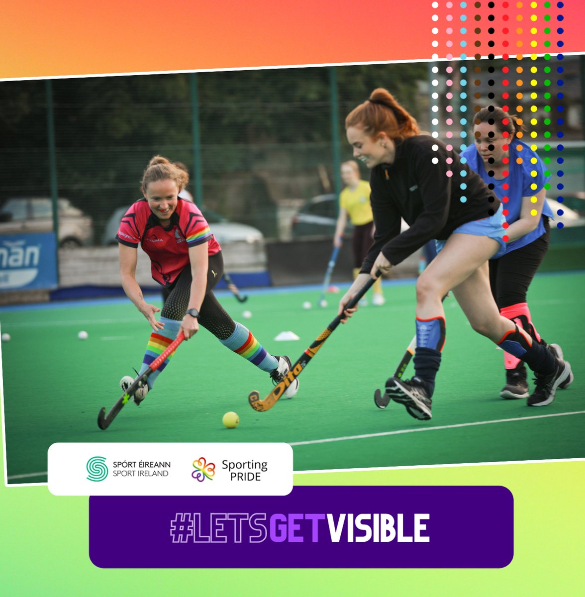 sportireland's tweet photo. Everyone benefits when sport is inclusive 
#LetsGetVisible
More information available on the 
@SportingPrideIE page!
More info here! 
https://t.co/SCRCI5tc6R https://t.co/DGuQGDoopd