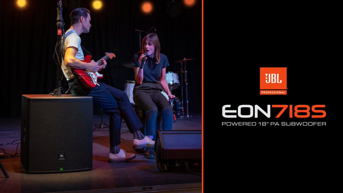 1

The JBL EON718S 18-inch subwoofer is part of JBL’s new EON700 Series of powered PAs, which represents a major step forward in innovation and technology by delivering truly intelligible, clearly consistent coverage at any volume level.

#JBL #JBLEON718S18inch