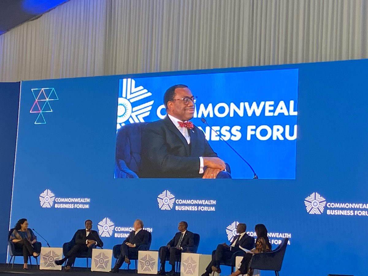 ‘Youth don’t need empowerment, they need investment.’ - Dr Akinwumi A. Adesina
President of African Development Bank Group 
#DoingGoodTogether
#CHOGM2022 
#CBF2022