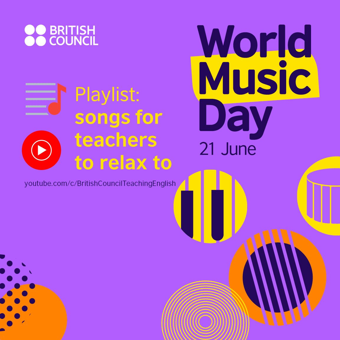 🎶Celebrate #WorldMusicDay with this playlist of songs recommended by you😀
music.youtube.com/playlist?list=…
Karen and Marcus🤩
#MusicConnectsTheWorld