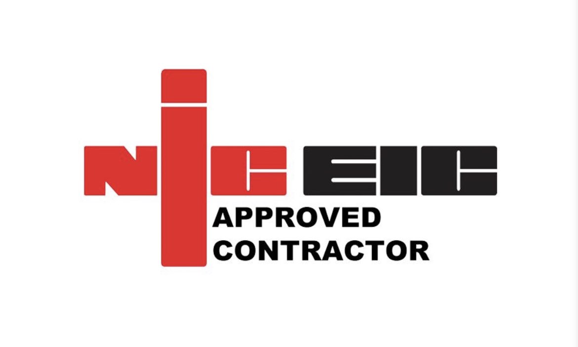 Re-certified for another year as an NICEIC Approved Contractor, well done team.