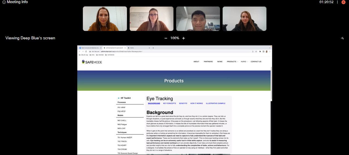 SAFEMODE (@safemodeproject) on Twitter photo SAFEMODE Human Assurance Toolkit
A second interview with the @WHUni_Official was conducted during phase one regarding the toolkit's evaluation. For more information please visit: safemodeproject.eu/newsdetail-SAF…
#H2020 <a href="/EU_H2020/">Horizon 2020</a> #aviation #maritime #humanfactors SAFEMODE Human Assurance Toolkit
A second interview with the @WHUni_Official was conducted during phase one regarding the toolkit's evaluation. For more information please visit: safemodeproject.eu/newsdetail-SAF…
#H2020 <a href="/EU_H2020/">Horizon 2020</a> #aviation #maritime #humanfactors