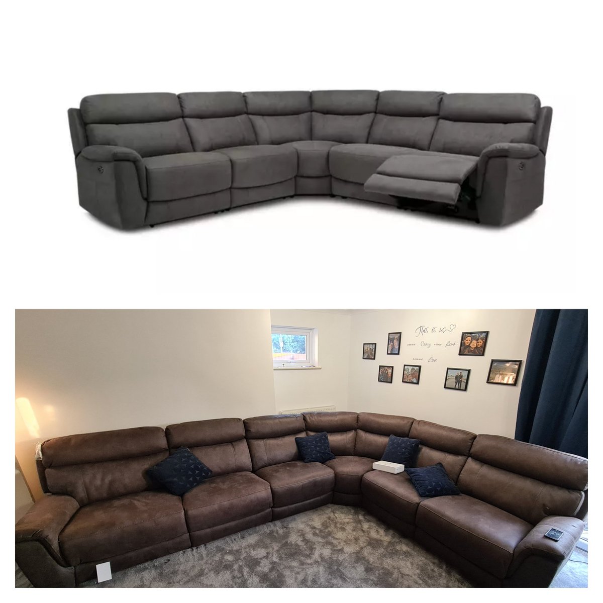 Brighty2010's tweet photo. @DFS tried calling, emailing the lot. Does someone want to explain to me WHAT THE HELL YOU HAVE DELIVERED TO ME..... #dfs #sofa #issues #customerservice #error https://t.co/qLU1eeugrT