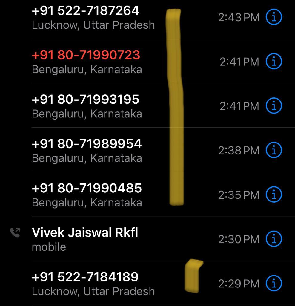 ankit9691's tweet photo. @MyIndusIndBank @TRAI
Have received 7 calls back to back from indusind bank for loans, is this the way u harass ur customers. Ur services were pathetic from day1 and now this. Ur bank staff are all selling loans and cards each time they call, was that not enough. Kindly stop it https://t.co/ccvVg7EjWO