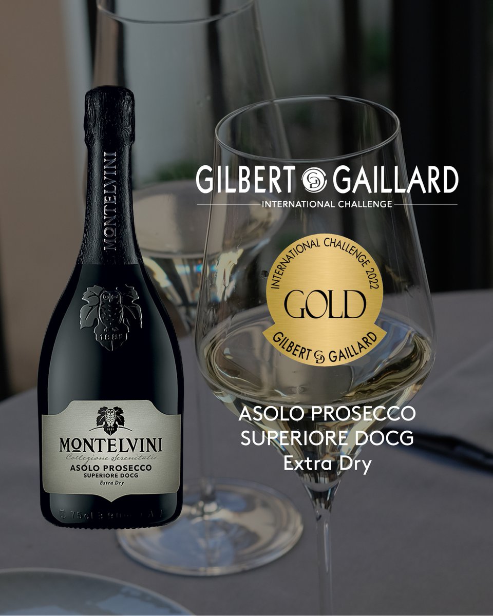 We are proud to announce that we won FIVE awards from the Gilbert Gaillard International Challenge.

Thank you so much for this honor! 1/2

#Montelvini 
#montelviniawards
#montelviniprosecco