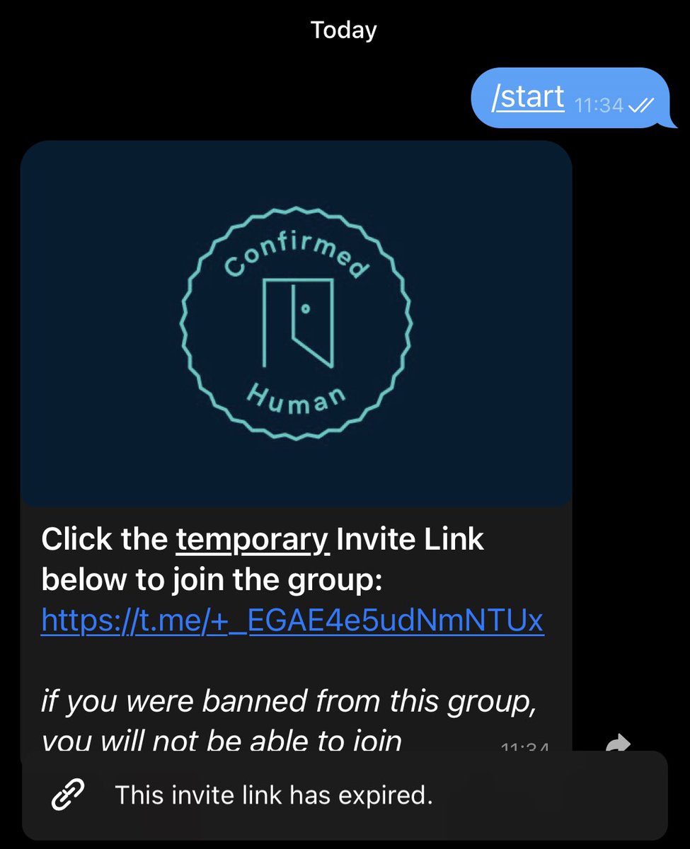 MiscreantCat's tweet photo. @takegreenpill @MetaMask @Uniswap @TehGoldenOne Expired invite link 🥲 devs do something pls https://t.co/pDOJ9CGL8Y