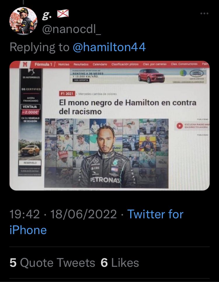 F1TWTLs's tweet photo. I’ve returned because this is just unacceptable man, completely vile behaviour https://t.co/E43RUR3dha