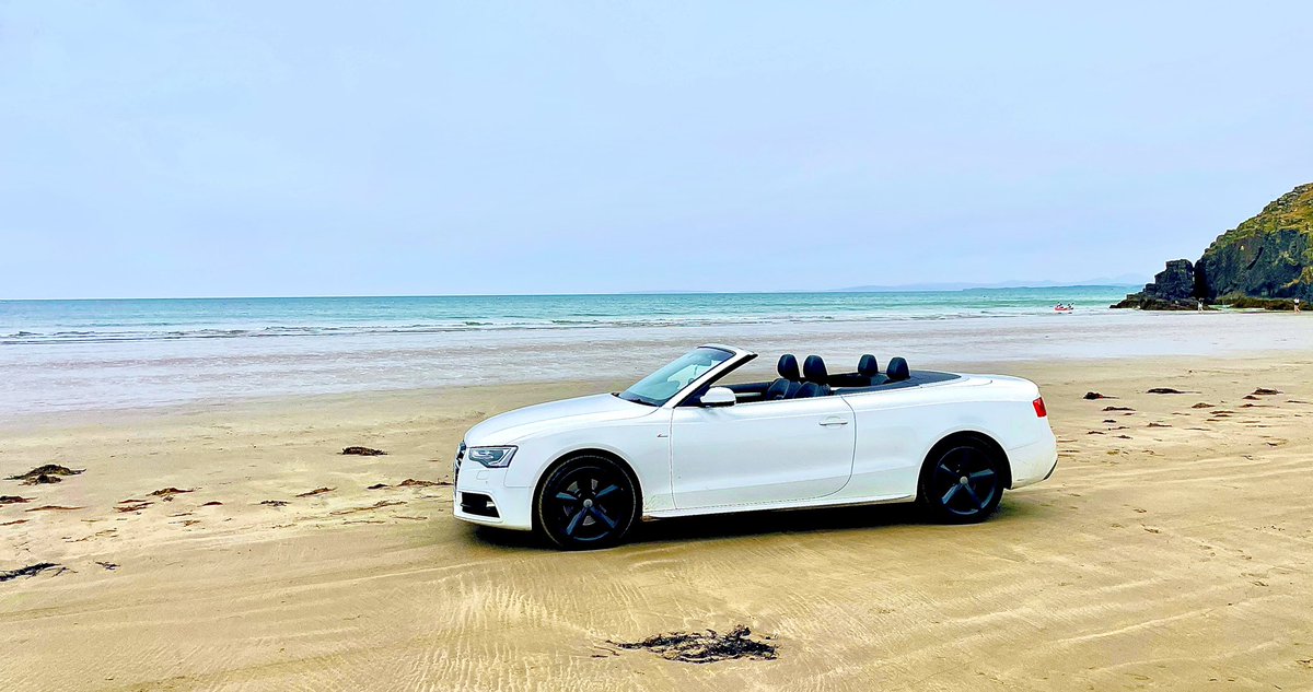 Family fun driving on the beach… #BeachLife #Roofdown #NFT #nftphotography #nftphotographer #Porthmadog