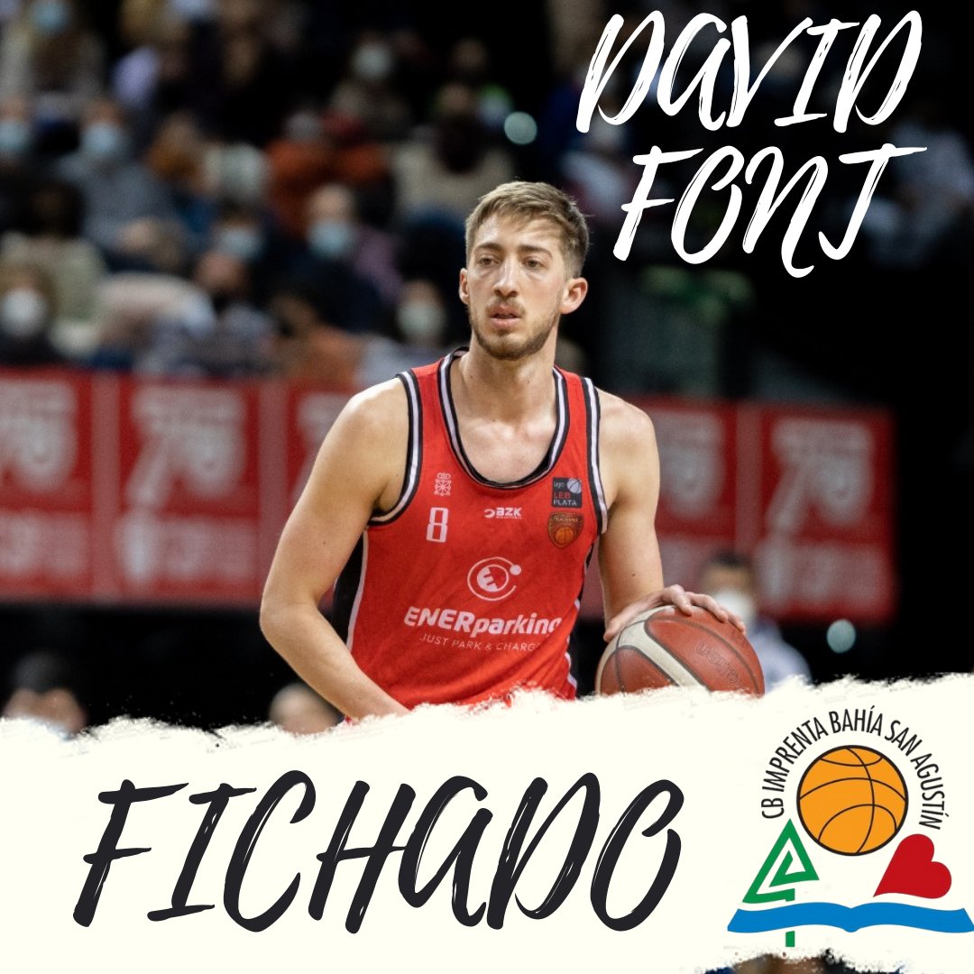 BahiaSanAgustin's tweet photo. @davidfontrodri se une a nuestro proyecto 2022-23. 
Escolta de 1,92 metros, llega tras jugar la pasada temporada en el @BasketNavarra.

BENVINGUT DAVID!!!!!!!!!!!!!!!🏀💚🖤❤️

✍️https://t.co/EDUIj4nhPF https://t.co/NTqrWGMSGg