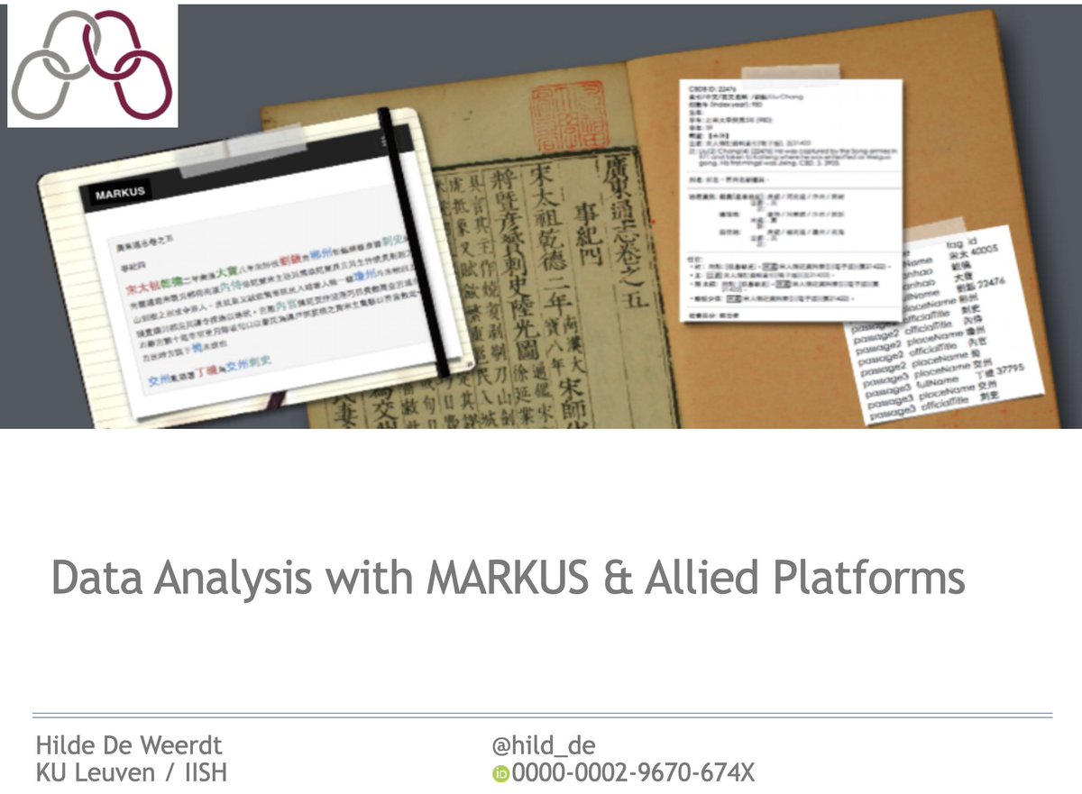 hild_de's tweet photo. Coming up this afternoon, two sessions on text annotation & data analysis at #ESSCS https://t.co/jLkOXWI2aj
For info & materials for the Chinese #DH summer school go to https://t.co/JchcZ4hozB https://t.co/Ed1RHVQPe4