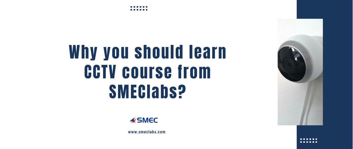 SMEClabs's tweet photo. Here are the reasons why you should take CCTV course from SMEClabs
#smeclabs #smectechnologies #cctv #cctvjobs #cctvtraining #cctvcourse #kochi #kochitraining
#bmstraining https://t.co/7OJhMCXWSR