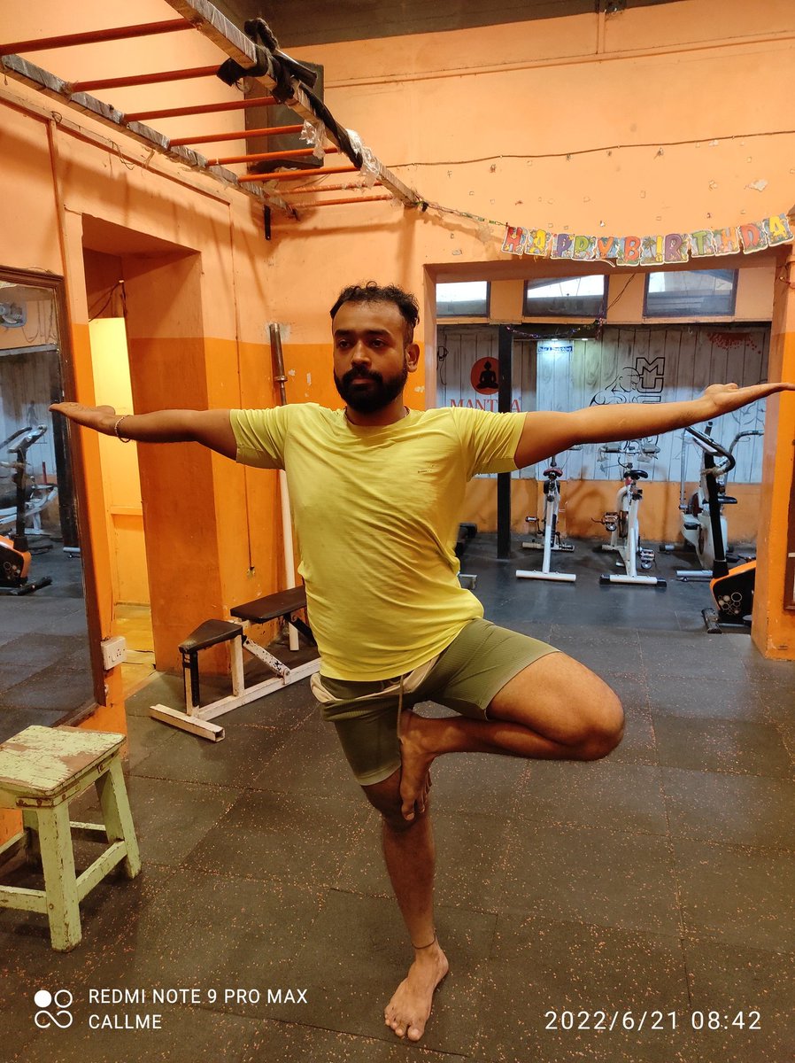 RudraNandi's tweet photo. Participated 8th International yoga day programs.I

#IYD2022 #InternationalYogaDay #WorldYogaDay #yoga #yogalife  @moayush #GurdianRingForYoga #75IconicIDYLocations #yogachallenge #YogaForHumanity https://t.co/YgOmae8mbC