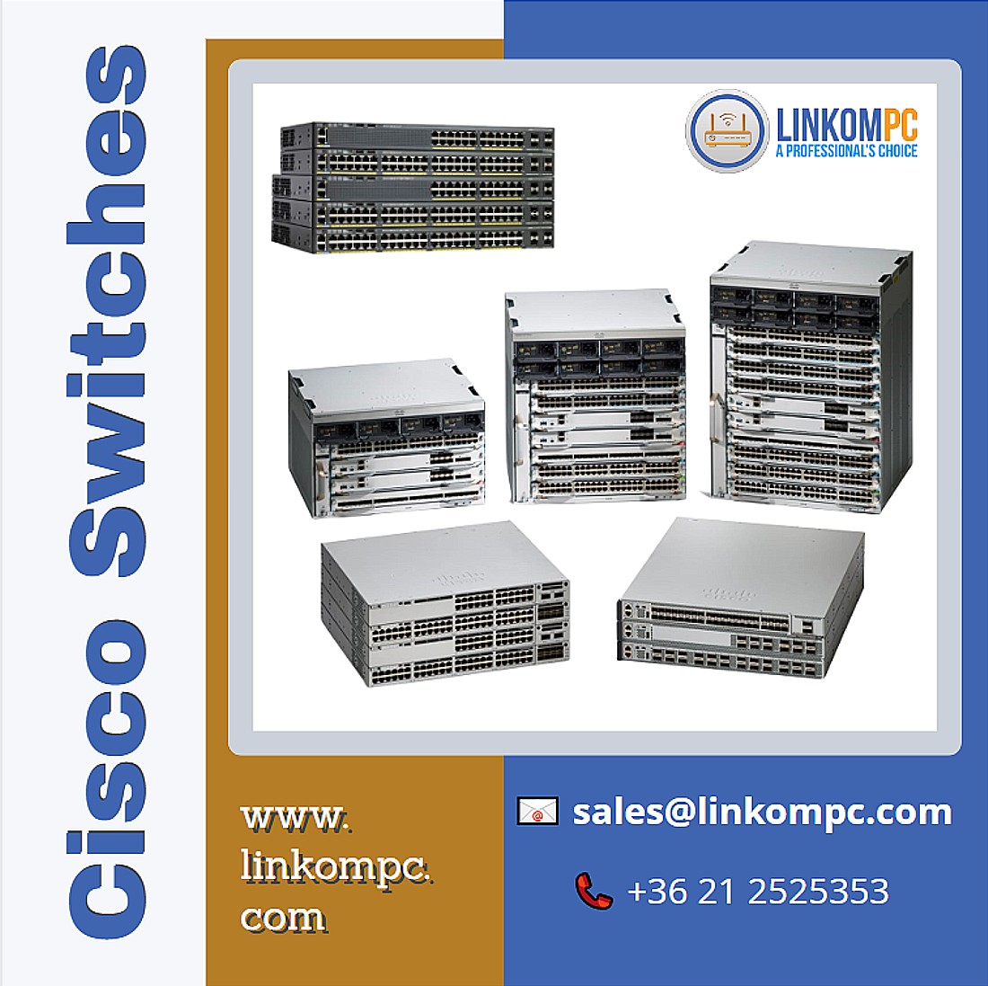 linkompc's tweet image. Cisco switches – switches for every network! #cisco #ciscoswitches #Switches #SwitcheShop linkompc.com/item/cisco-swi…