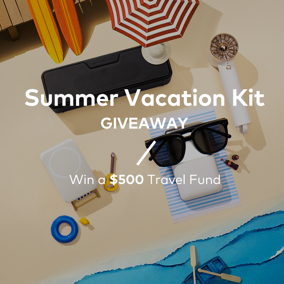 #SummerVacay mode is ON, Our Giveaway is HERE!
Hit the link 👇 and win the Baseus Summer Vacay Kit. #Giveaway 
us.baseus.com/collection/sum…