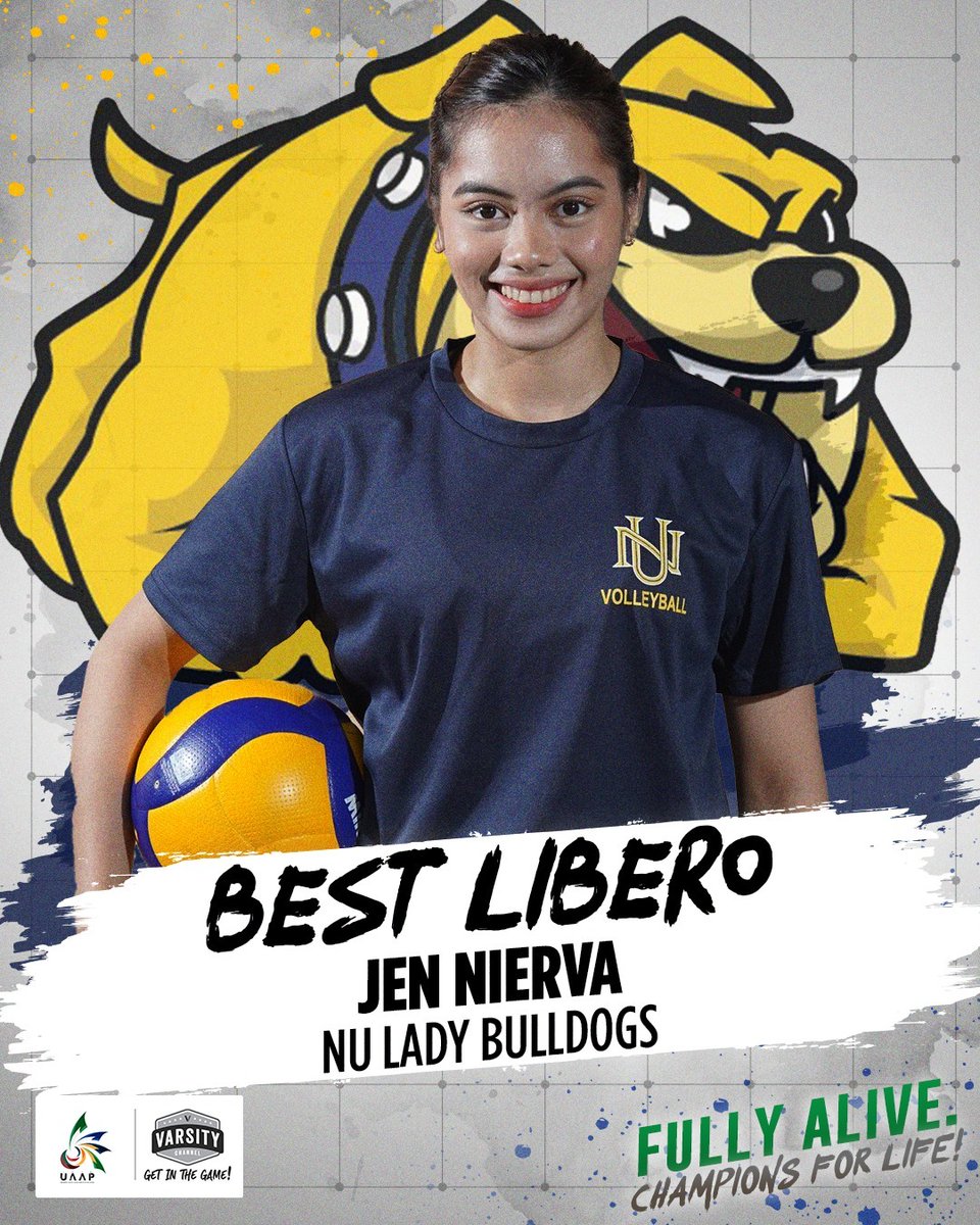 ONE News PH on Twitter "UAAPSeason84 women's volleyball awards Best Libero • Jen Nierva (NU) 📷