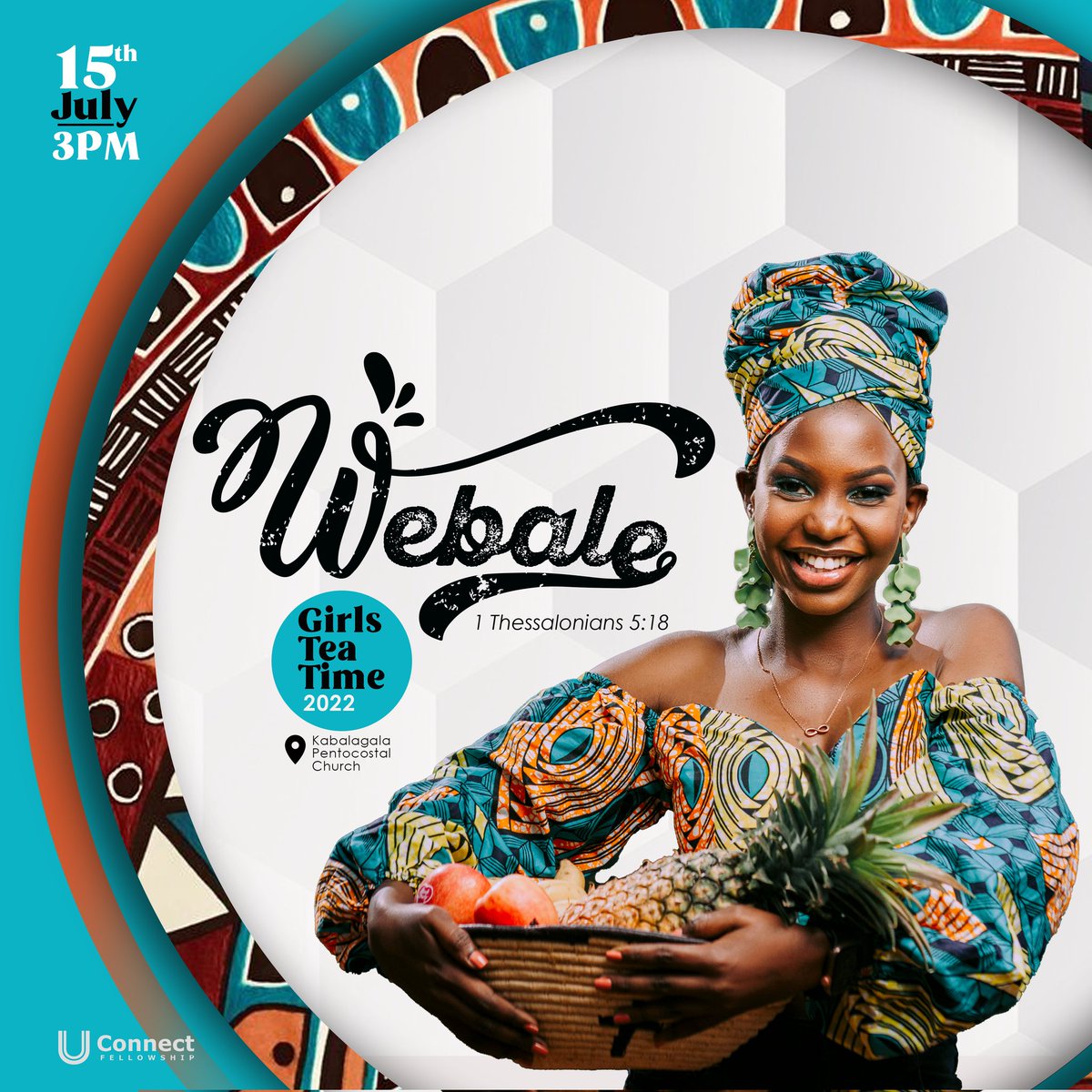 uconnectfellows's tweet photo. You've been asking yourself what #GTT is? Ladies here we go it's #GirlsTeaTime and it's our next fellowship. Hey it's exclusively a ladies event taking place on 15 . July . 22 @KPCUG for only 10k.
The theme this year is #ThankYou #Webale let's go #GTT22 https://t.co/gJqrPL7BT3