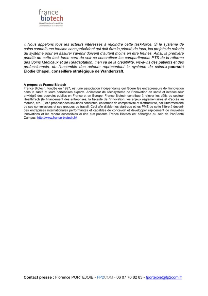 ❗️ France Biotech alerte sur les risques de décrochage dans la qualité de la prise en charge de la perte d’autonomie ! 

Plus de détails dans le communiqué de presse via ce lien 👉 lnkd.in/euT5Bbgs