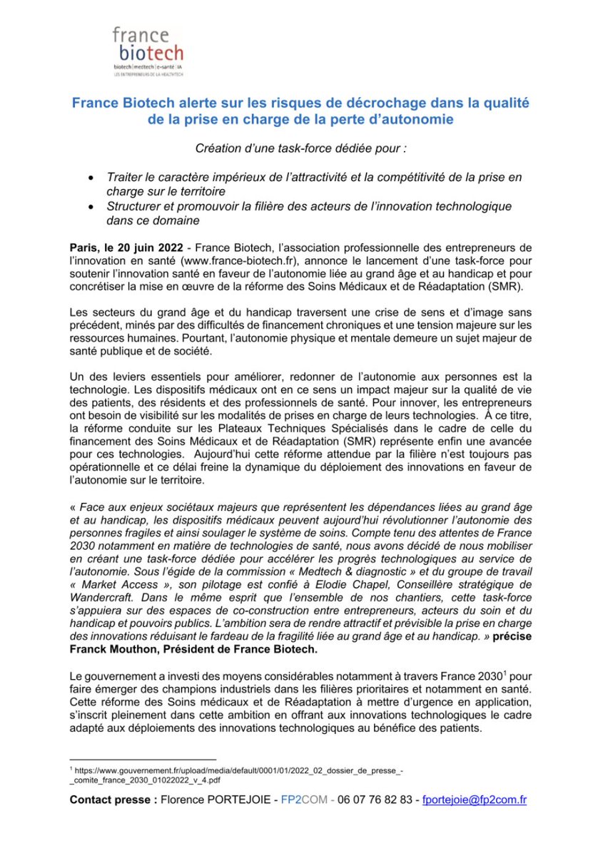 France Biotech tweet media