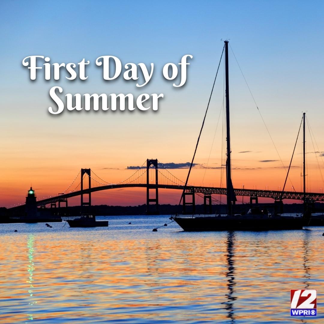 wpri12's tweet image. We made it! Happy First Day of Summer☀️🌊
