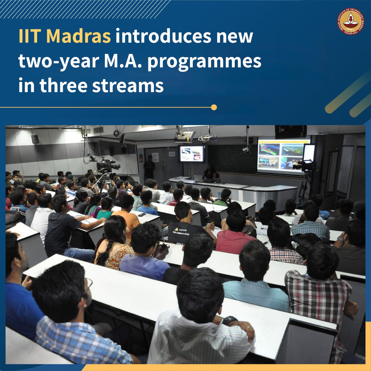 IIT Madras on X: @iitmadras is introducing three separate two