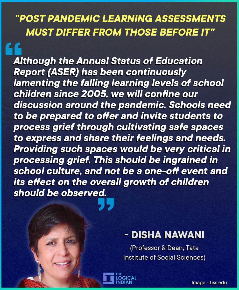 LogicalIndians's tweet photo. #education - A deep learning crisis has set in during the Covid pandemic. The National Achievement Survey (NAS) has captured a fall of nine percentage points between 2017 and 2021 in students' performance.

#schooleducation #nasreport #changesneeded https://t.co/lW37ij4Khf