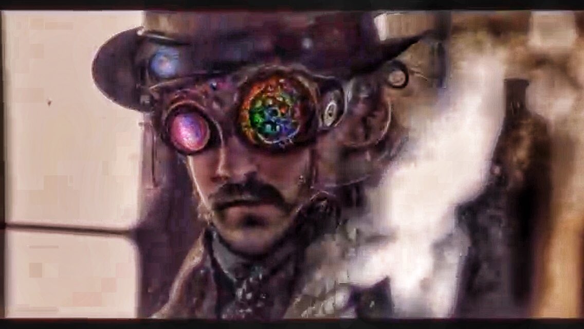 sundog_art's tweet photo. #? That tick tick of eternal change, moment to moment life passes and moves forward, 🎭✨🍿 #AiFilm3 #keeperoftime That wonderful tingling feeling when receiving beautifully crafted artwork back from collaborating artist @indigoaura432 #Aifilm3 Time-actor D Clark & MM by J Upton https://t.co/6FDTLAvWKK