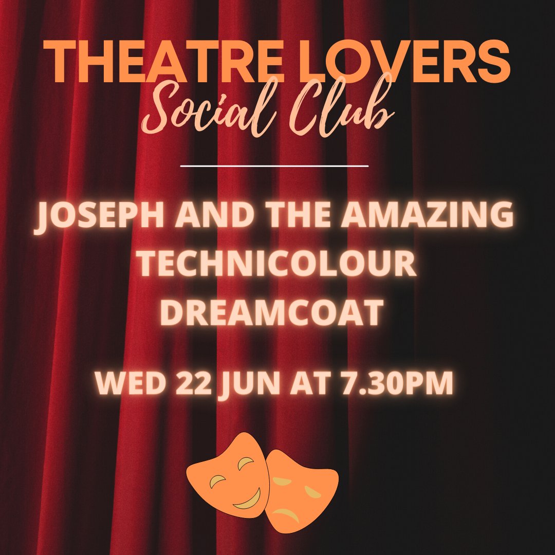 Love theatre, but it's not for your friends? Or perhaps you want to try something new?
Introducing  ❤️Theatre Lovers Social Club ❤️ meet new people &amp; experience the best in live theatre with dedicated hosts pre-show and interval.