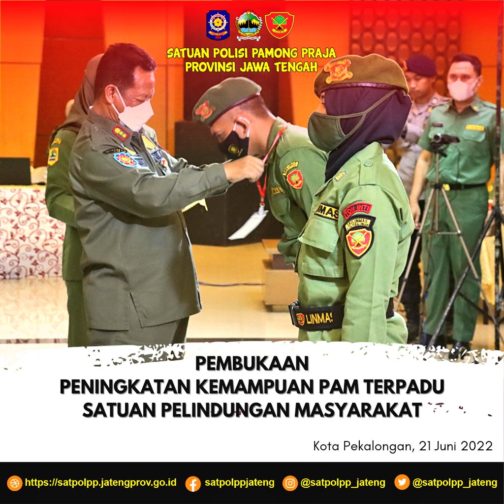SATPOL PP JATENG tweet media