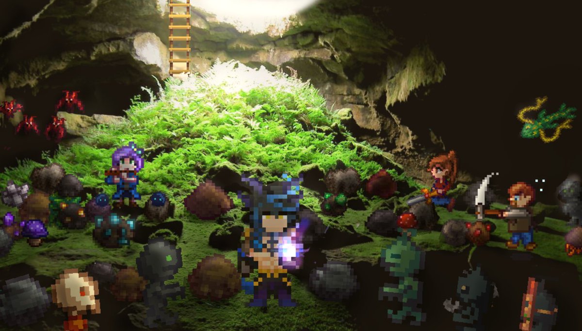 "Lucikiel" comes with elaborate custom heart events, fight scenes, special schedules, and three unique animations for #StardewValley 

2nex.us/Llti50JBLiz